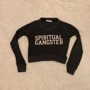Spiritual Gangster Gray Long Sleeve
